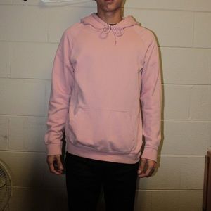 Hooded Sweatshirt- Light Pink